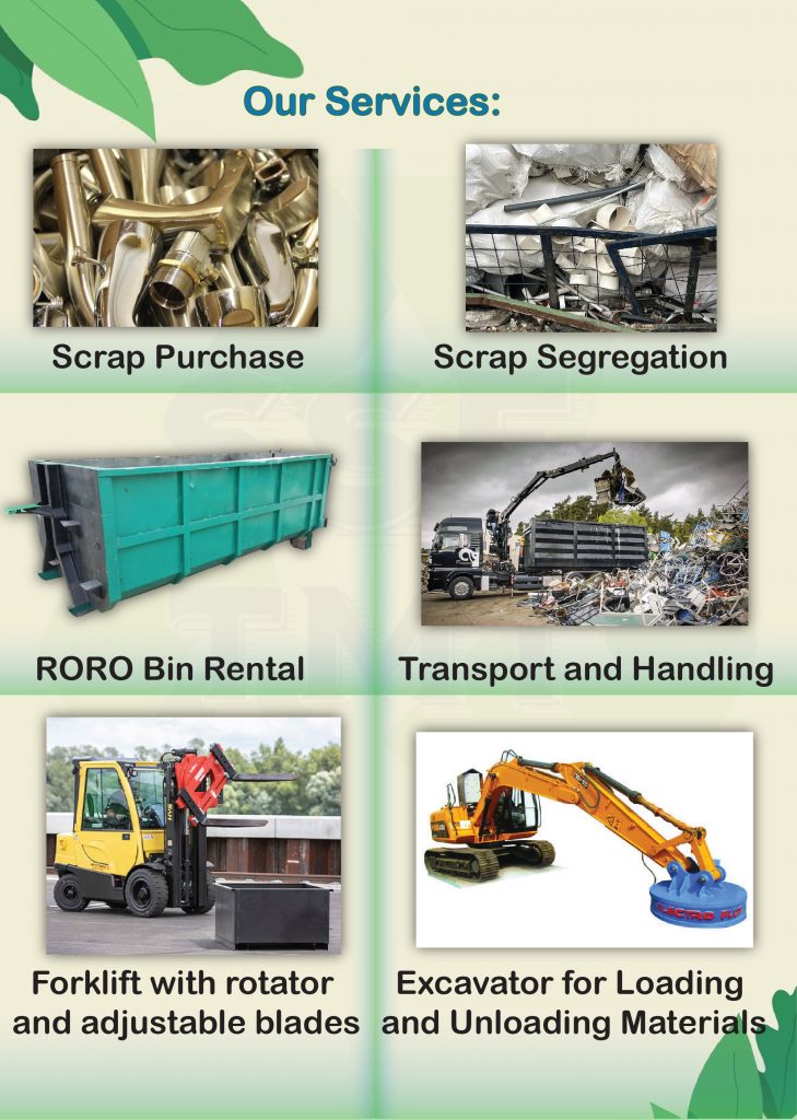 Our Services Sri Steels (M) Sdn Bhd buy scrap metal near me